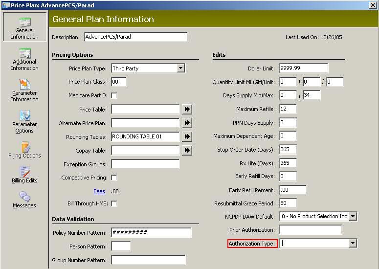 NCPDP D.0 Field Numbers with NRx Field Names and Locations