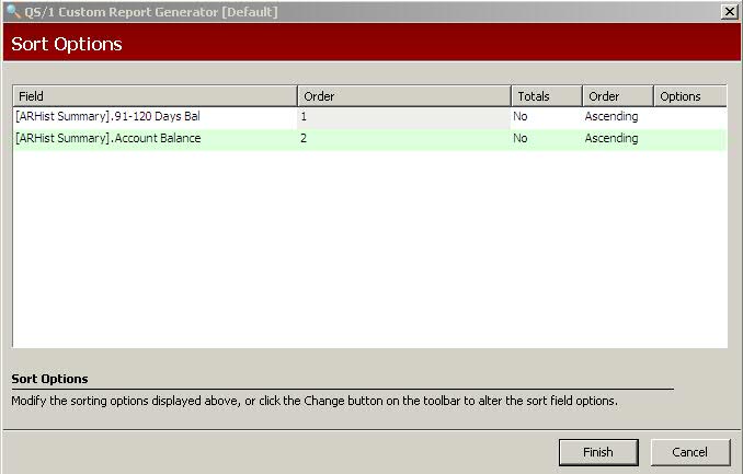 Create a New Custom Report